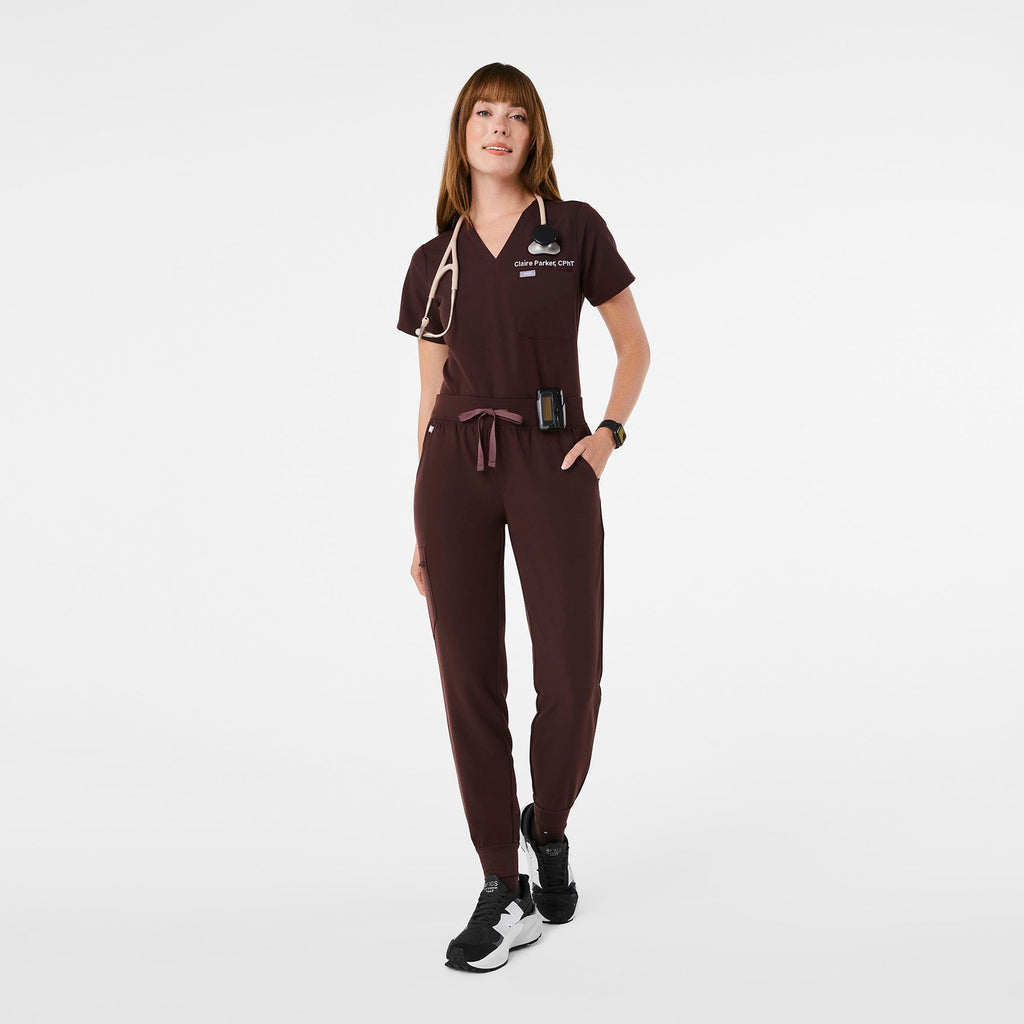 Zamora Jogger Scrub Pant™ - Espresso