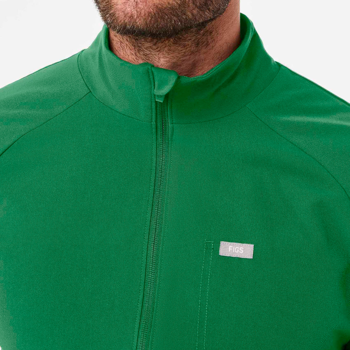Cobaki Scrub Jacket - Indocyanine Green