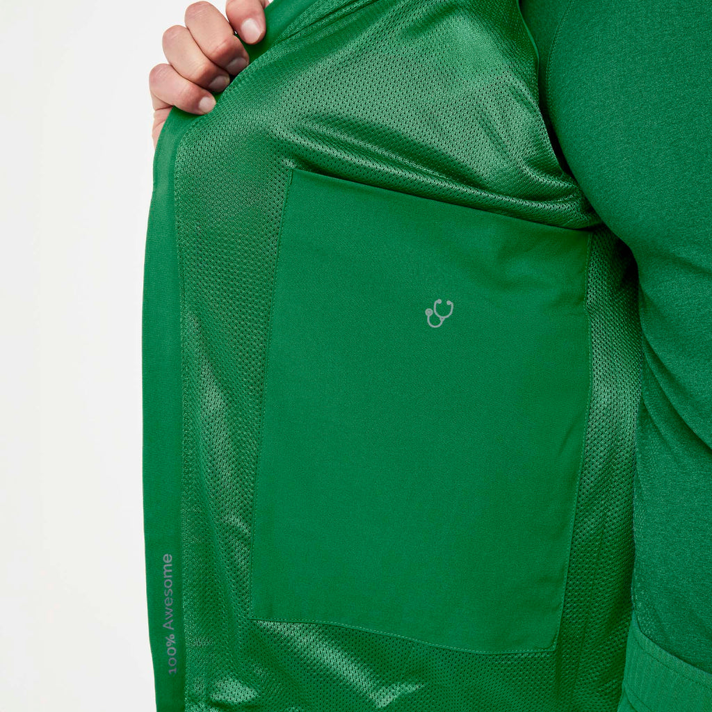 Cobaki Scrub Jacket - Indocyanine Green