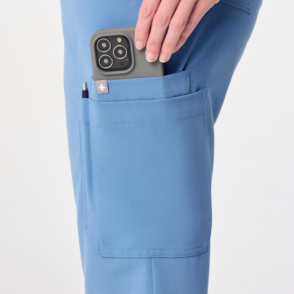 Uman Jogger Scrub Pant - Ceil Blue