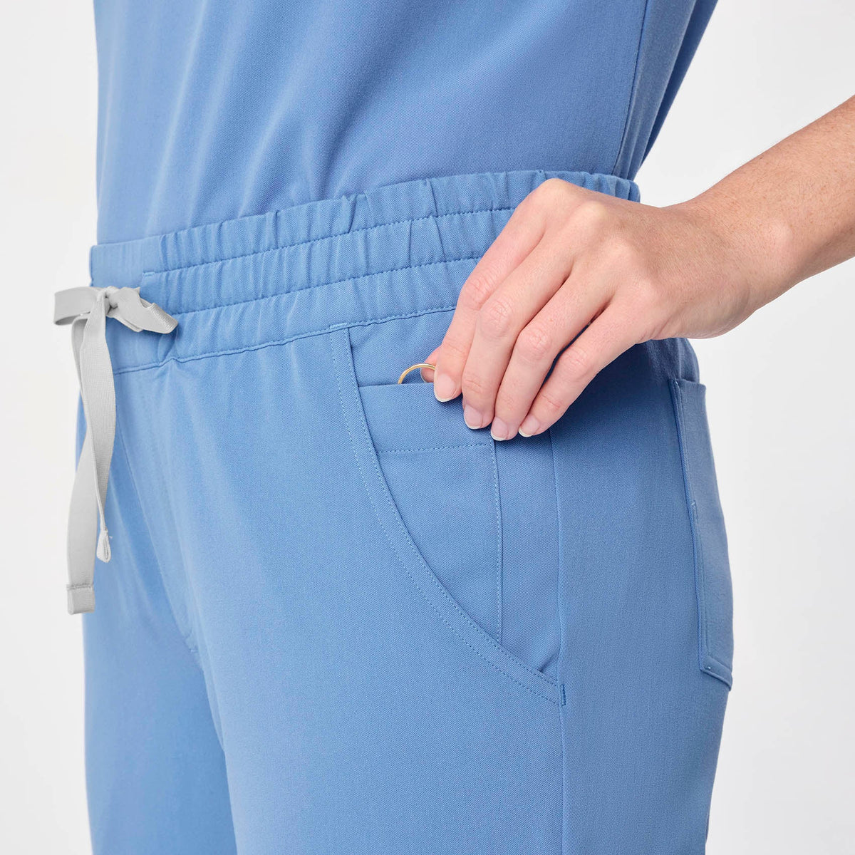 Uman Jogger Scrub Pant - Ceil Blue