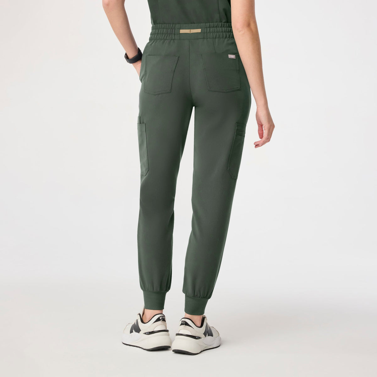 Uman High-Rise Jogger Scrub Pant - Moss