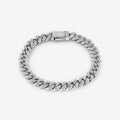 BRACELET CUBAIN 8MM ICED - ARGENT RG3022