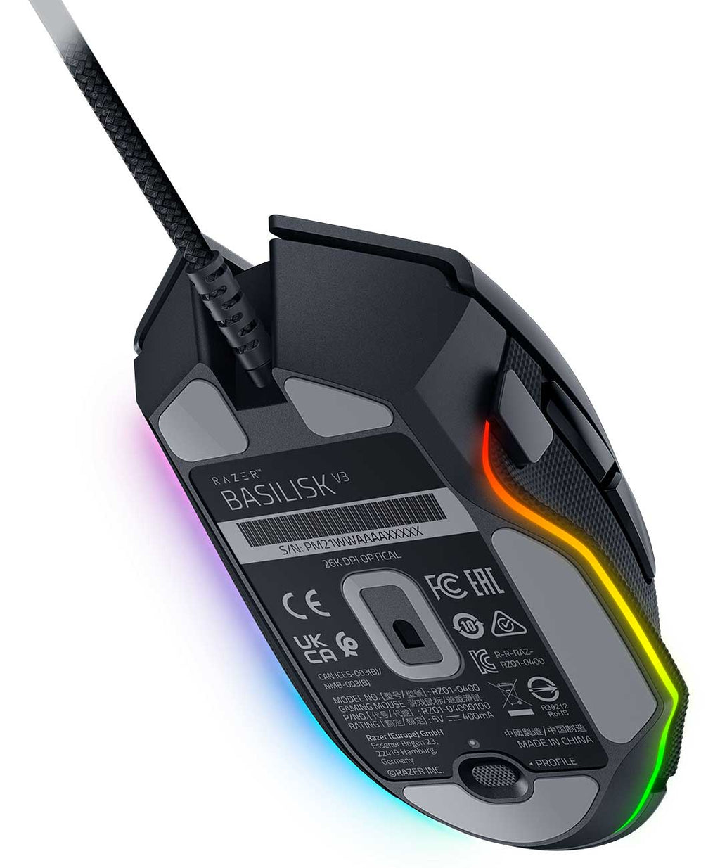 Razer Basilisk V3 Customizable Gaming Mouse - RZ01-04000100-R3U1 - image 3