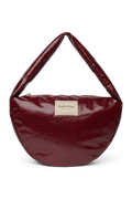 Vegan leren crossbodytas | Bordeauxrood