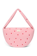 Teddy Crossbodytas | Lichtroze hartjes