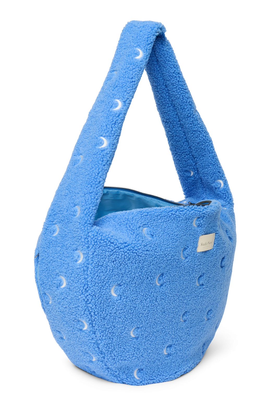 Teddy Crossbody-Tasche | Hellblauer Mond