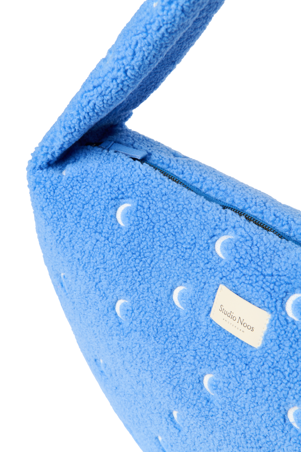 Teddy Crossbody-Tasche | Hellblauer Mond