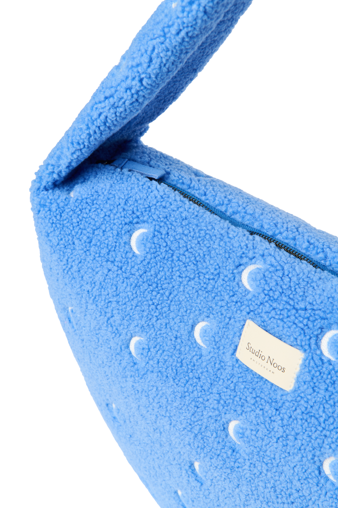 Teddy Crossbody-Tasche | Hellblauer Mond