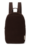 Rippen-Puffy-Mini-Rucksack | Dunkelbraun