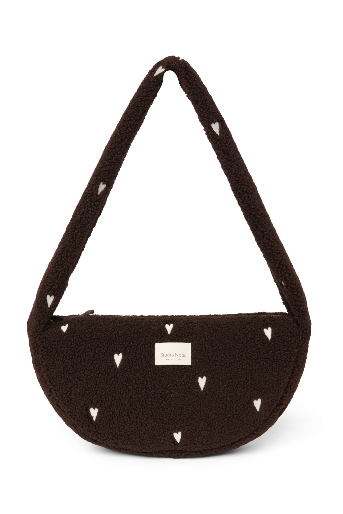 Teddy Mini Cross Body Bag | Chocolate Hearts