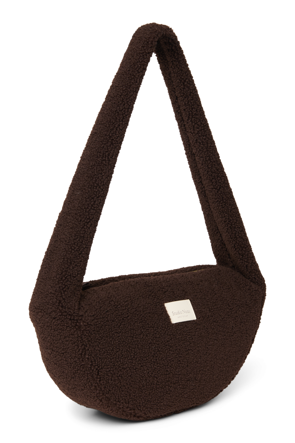 Teddy Mini Crossbody-Tasche | Schokolade