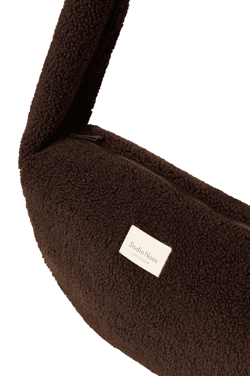 Teddy Mini Crossbody-Tasche | Schokolade