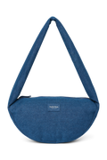 Denim Mini-schoudertas | Donkerblauw