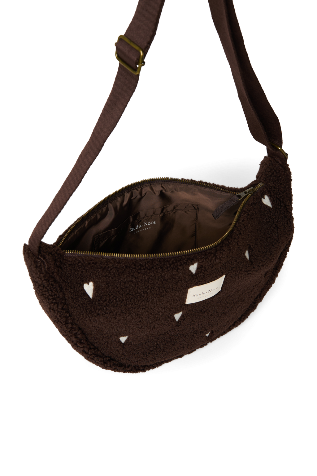 Teddy-Gürteltasche für Erwachsene | Schokoladenherzen
