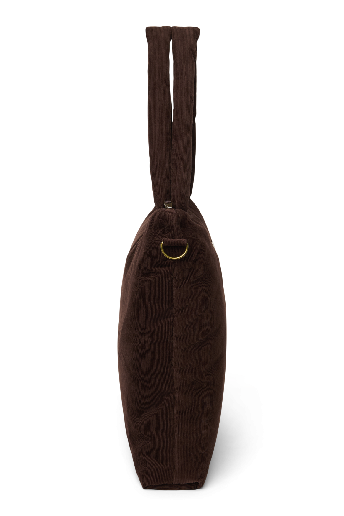 Rib Puffy Luiertas | Donkerbruin