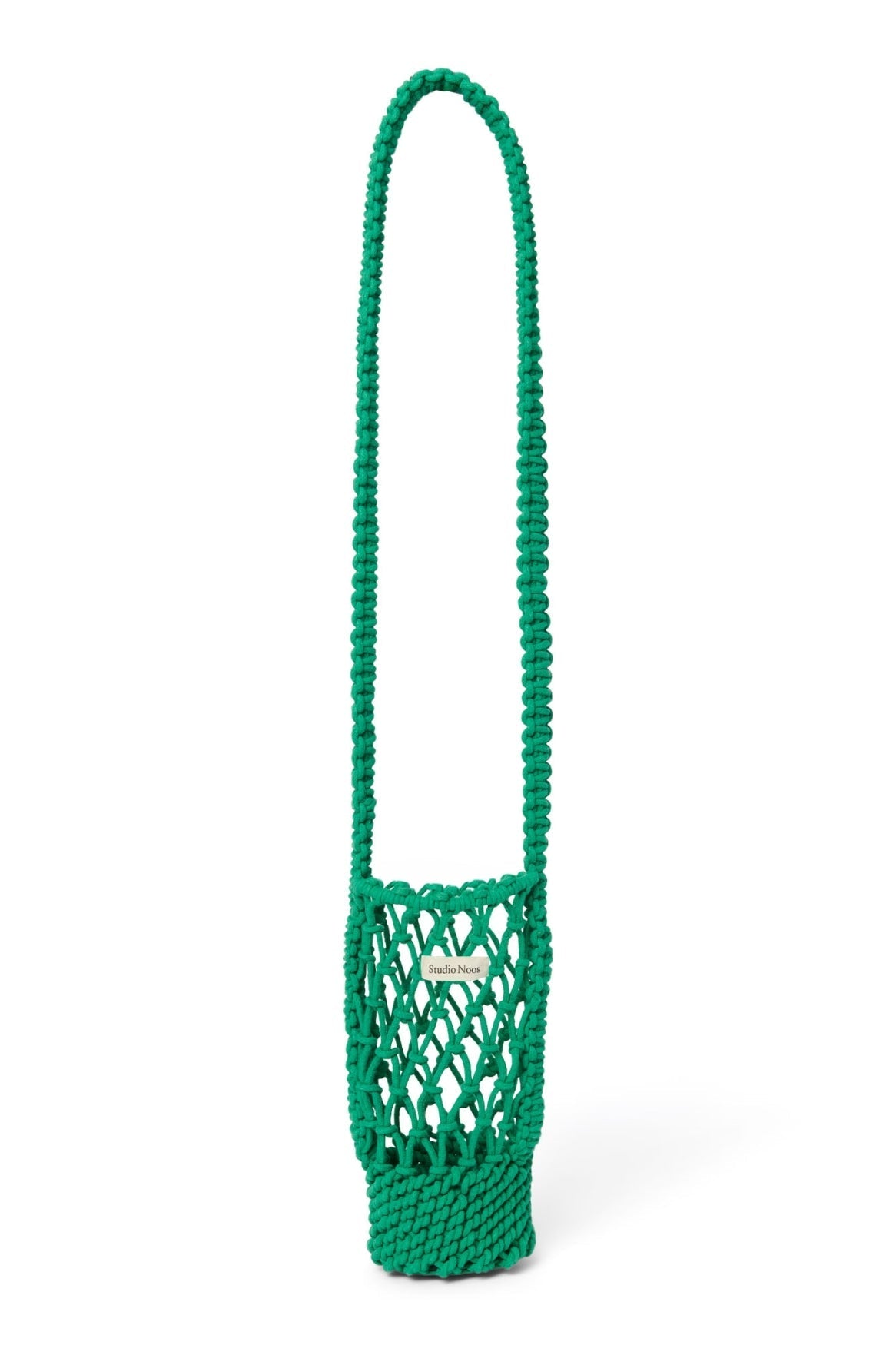 Macramé Bottle Bag | Green