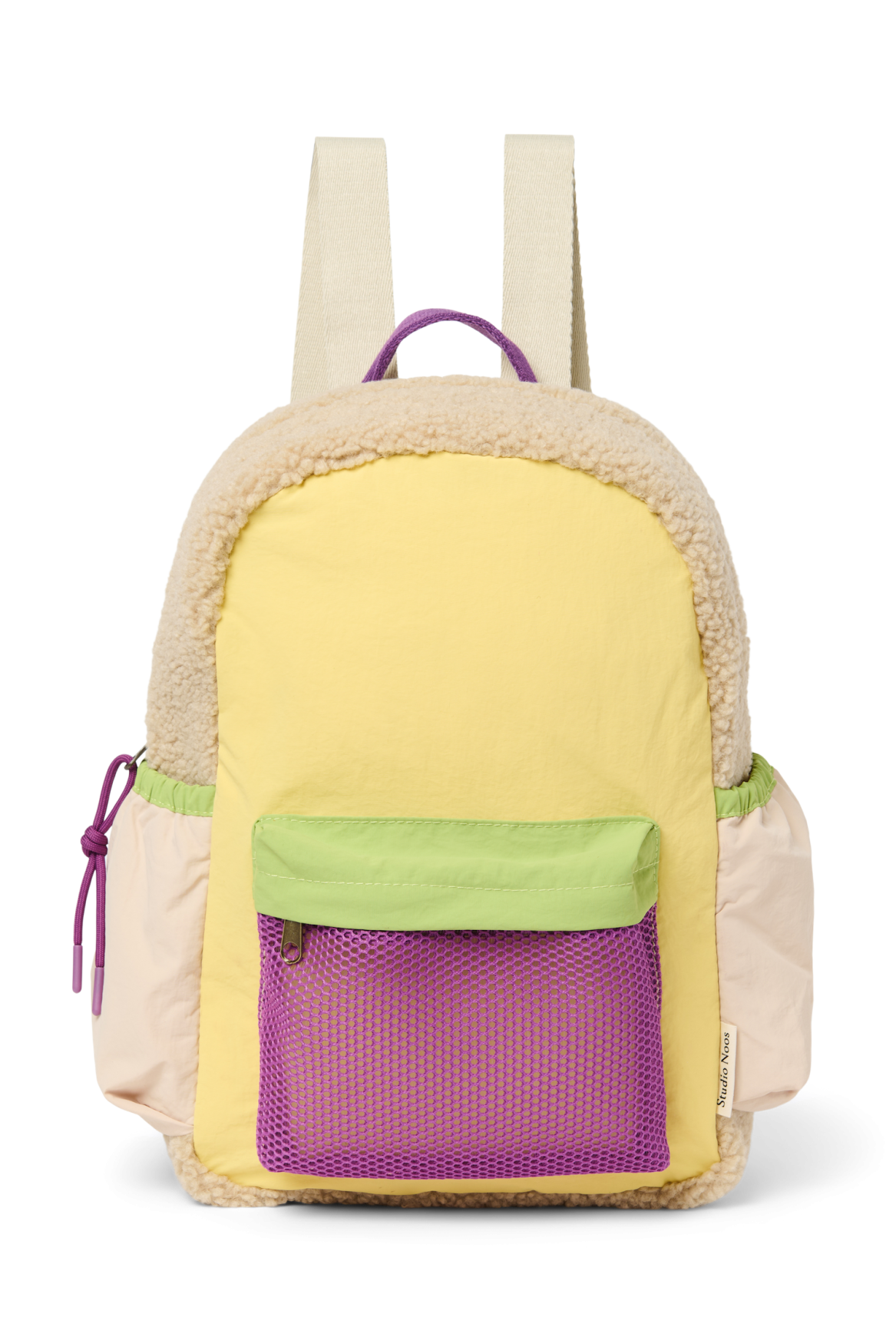 Patchwork Midi Backpack | Butter Yellow