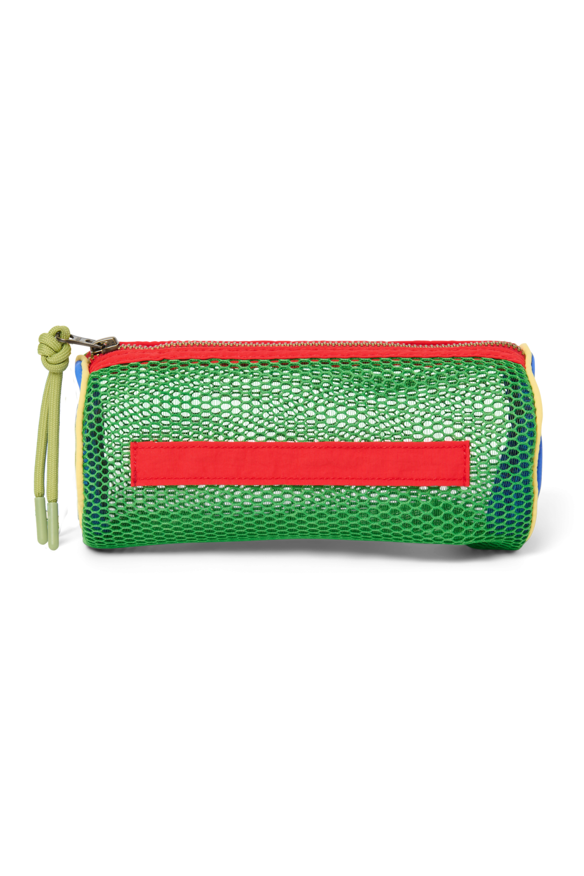 Patchwork Pencil Case | Fiery Red