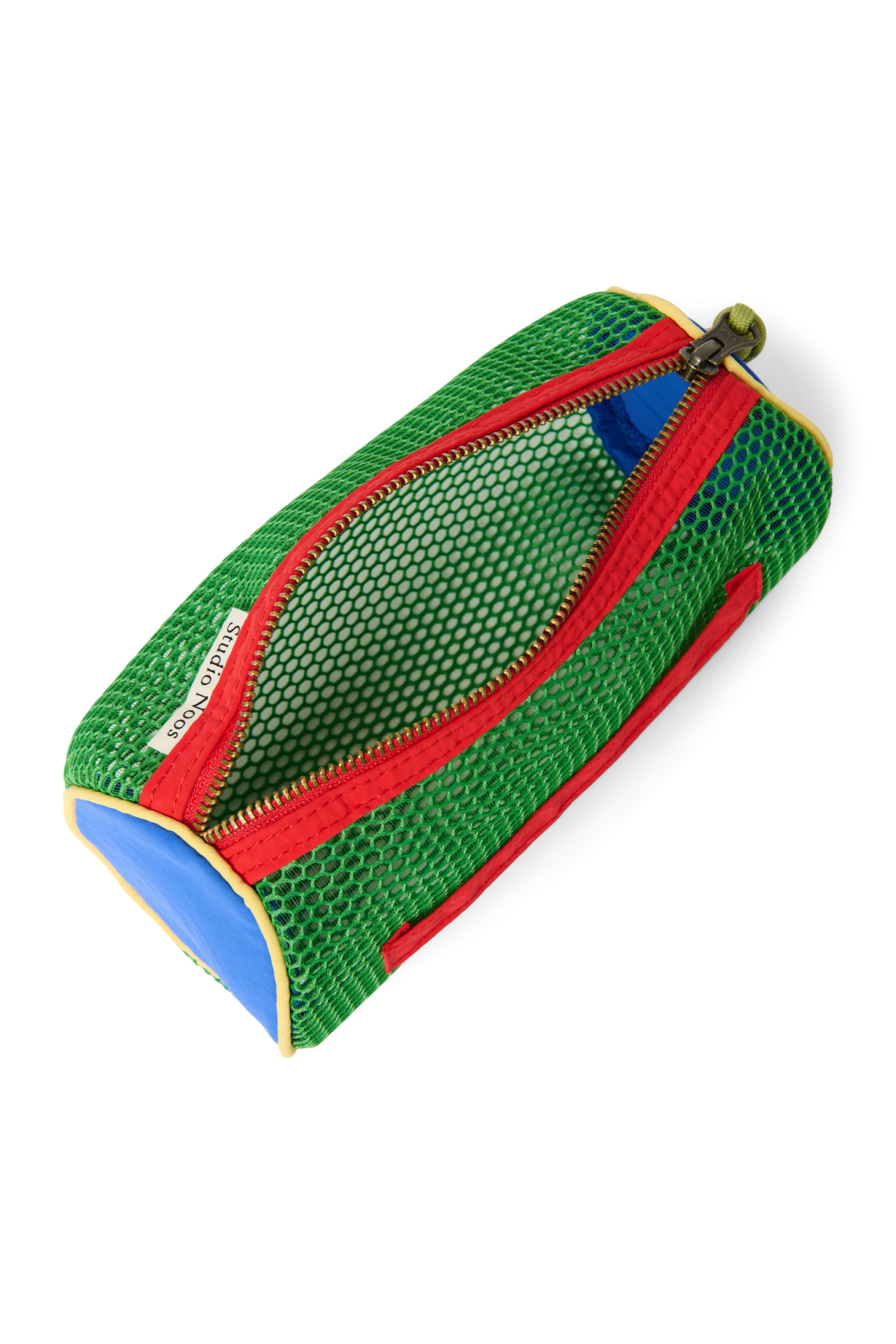 Patchwork Pencil Case | Fiery Red