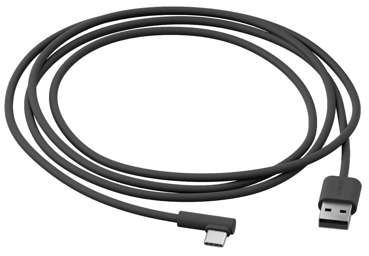 SONOS Lunar Black Roam USB A-C Charging Cable - USB2CWW1BLK - image 1