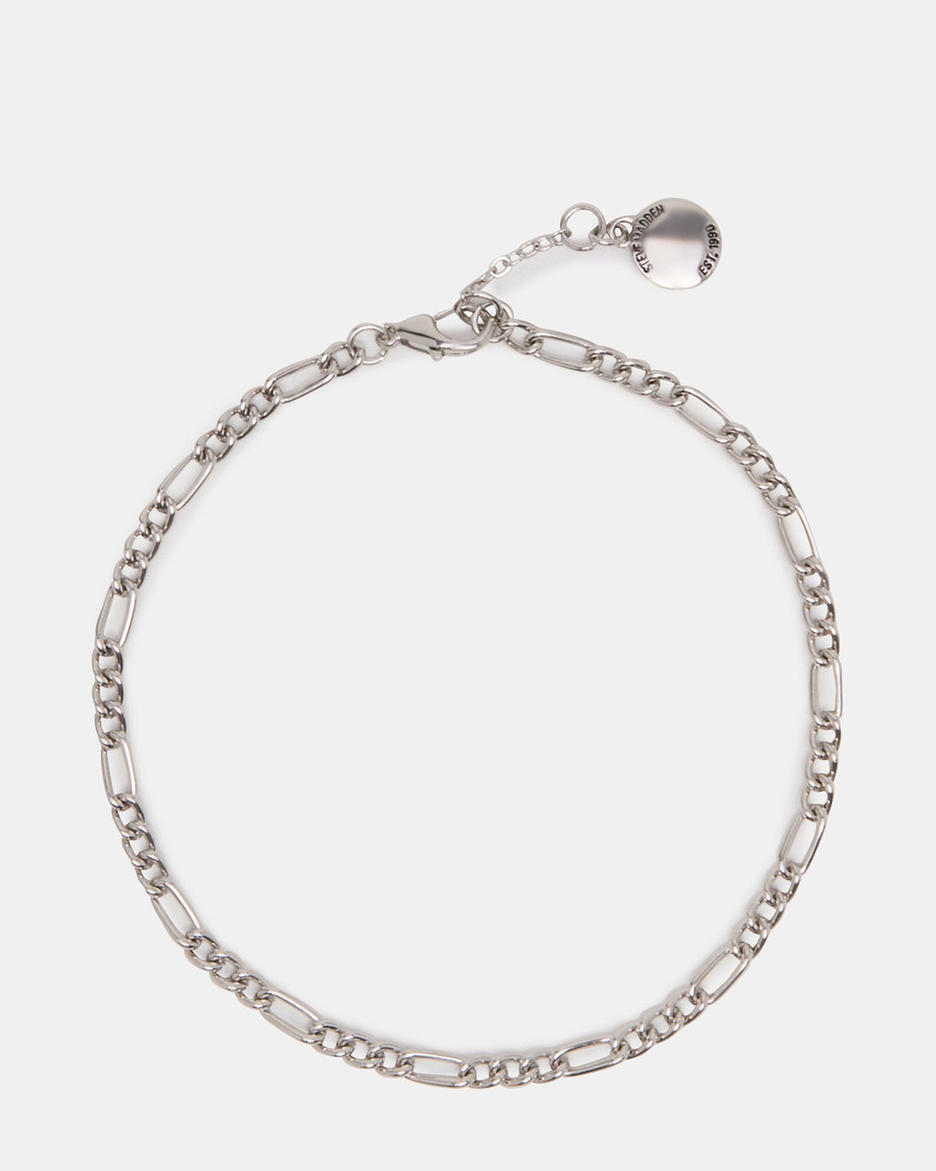FIGARO ANKLET CAHIN Silver Women's Anklet | Steve Madden