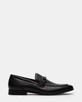 JAYSHAN Black Leather Men's Dress Loafer | Steve Madden