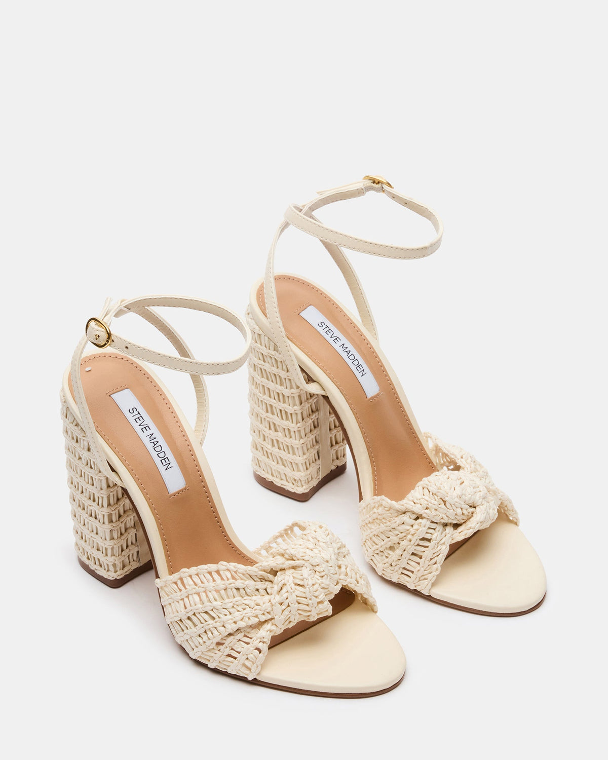 CHEYLA WOVEN BONE RAFFIA