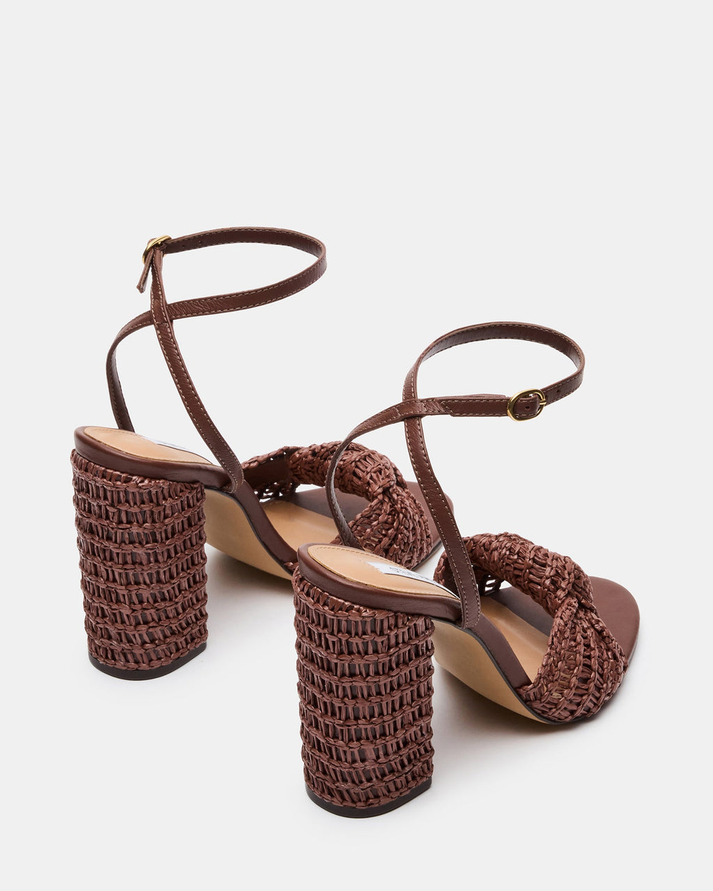 CHEYLA WOVEN BROWN RAFFIA