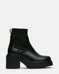 KOAH2O Black Chelsea Platform Water-Resistant Women's Ankle Boot | Steve Madden