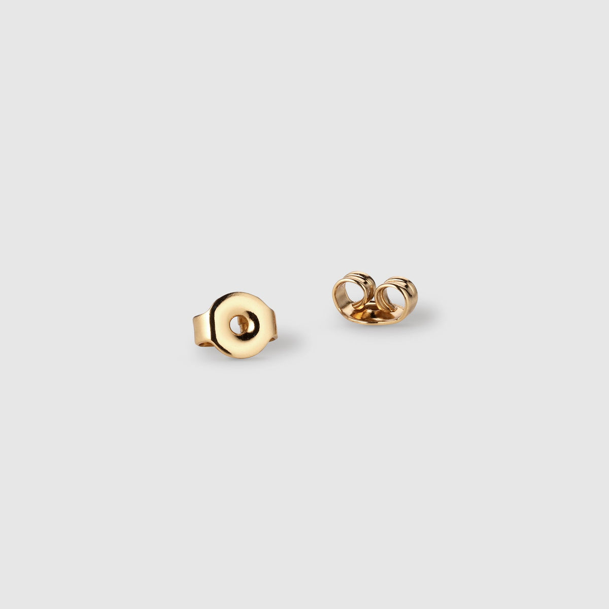 Botox Pavé Stud Earrings - Gold