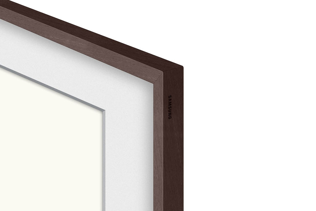 Samsung (2021) 85" The Frame Customizable Bezel In Modern Brown - VG-SCFA85BWBZA - image 1