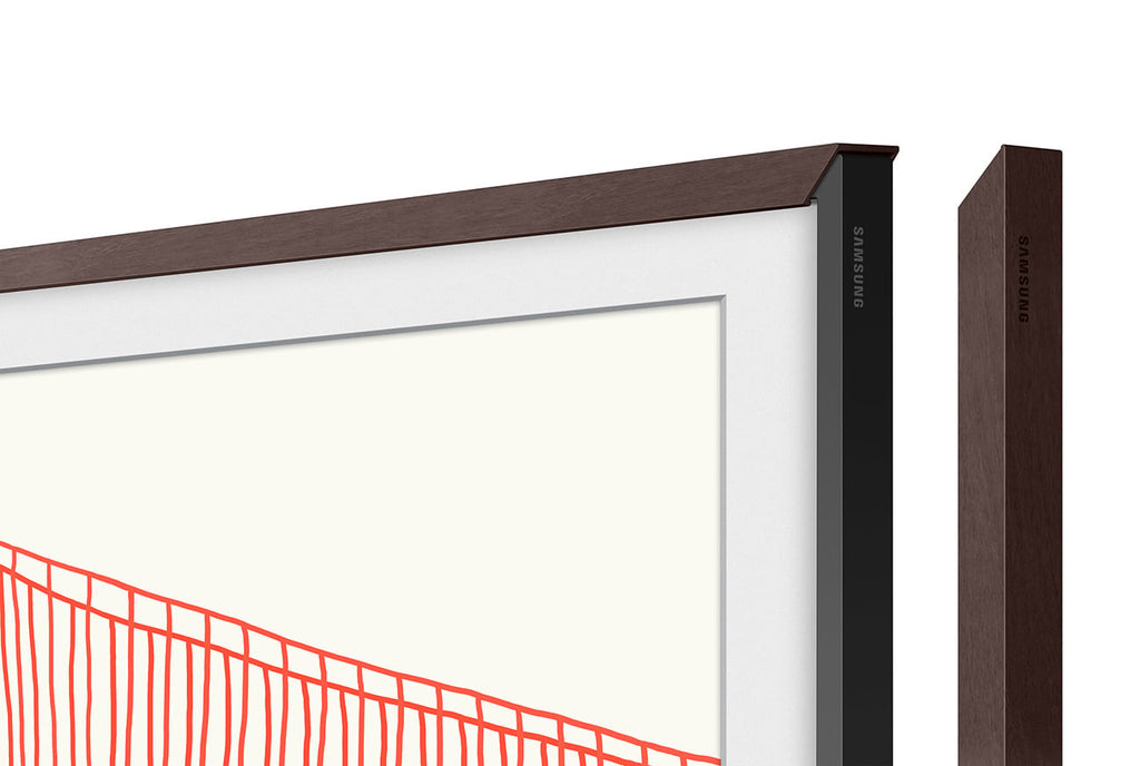 Samsung (2021) 85" The Frame Customizable Bezel In Modern Brown - VG-SCFA85BWBZA - image 5