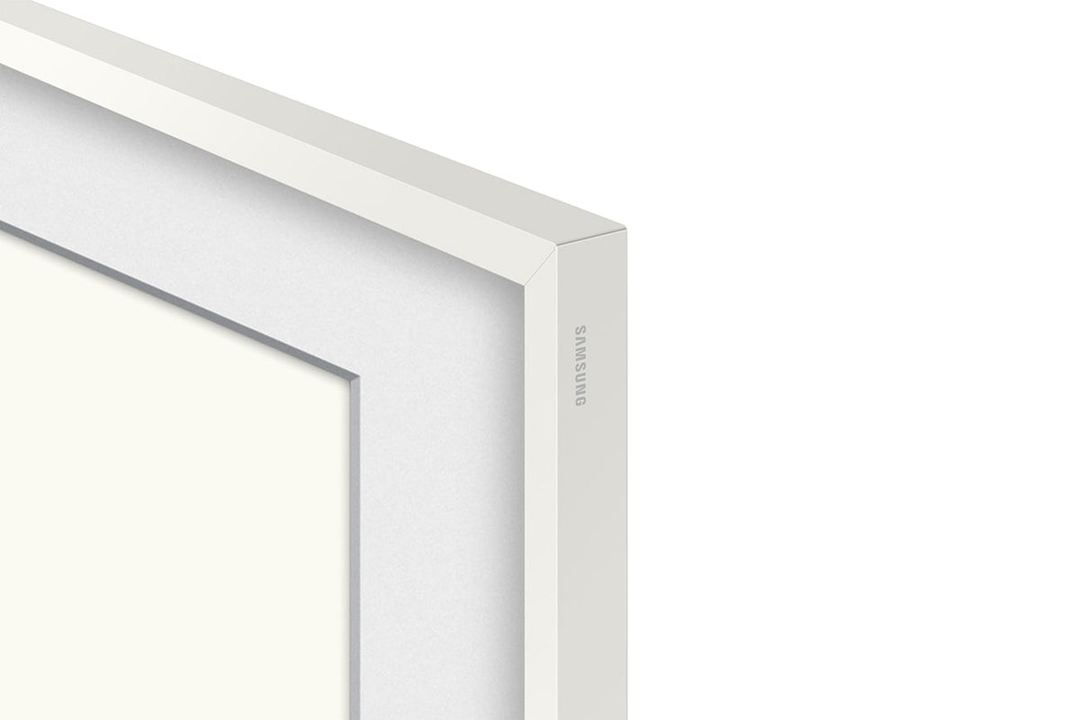 Samsung (2021) 85" The Frame Customizable Bezel In Modern White - VG-SCFA85WTBZA - image 1