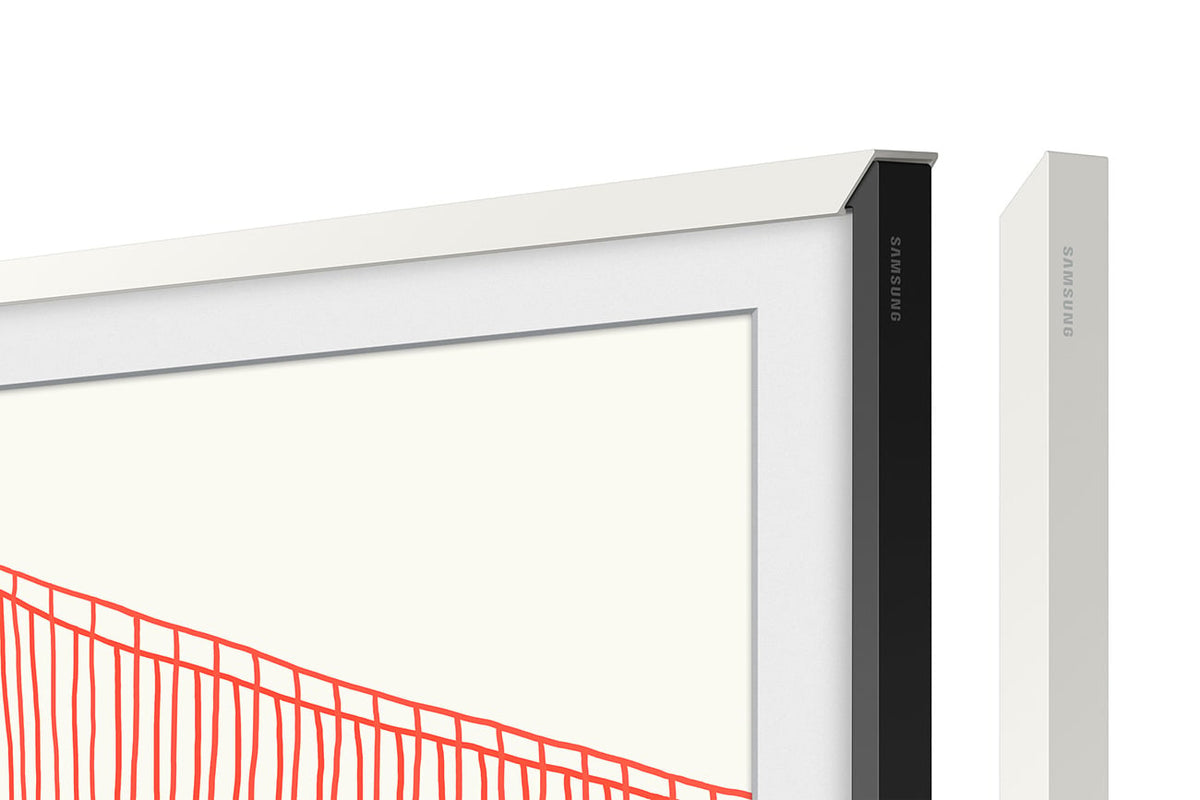 Samsung (2021) 85" The Frame Customizable Bezel In Modern White - VG-SCFA85WTBZA - image 5