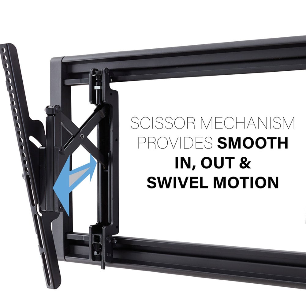 Sanus 42" - 90" Large Advanced Tilt 4D TV Wall Mount - VLT7-B2 - image 4