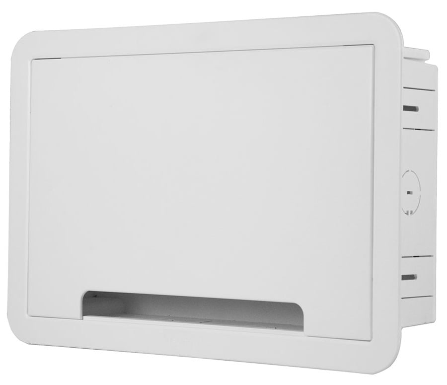 Sanus White 9" TV Media In-Wall Box - SA-IWB9-W1 - image 1