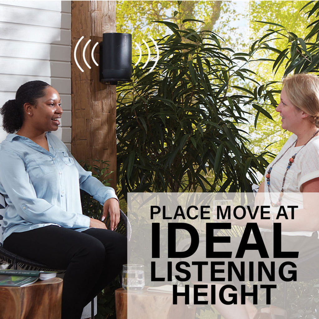 Sanus Black Indoor & Outdoor Mount For Sonos Move Speaker - WSSMM1-B2 - image 5