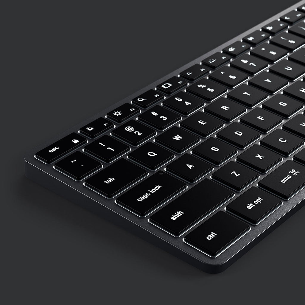 Satechi Space Gray Slim X3 Bluetooth Backlit Keyboard - ST-BTSX3M - image 4