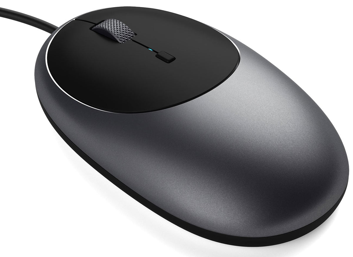 Satechi Space Gray C1 USB-C Wired Mouse - ST-AWUCMM - image 2