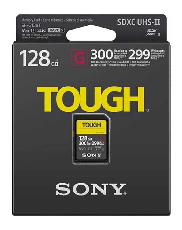Sony 128GB SF-G Tough Series UHS-II SDHC Memory Card - SF-G128T/T1 - image 2