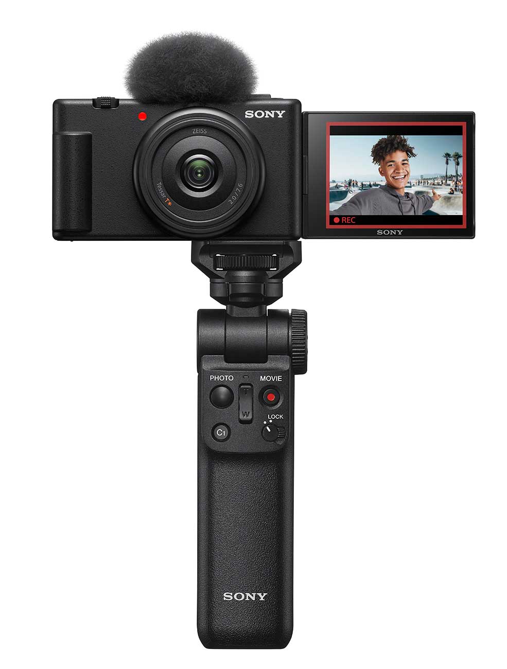 Sony ZV-1F Black Vlog Camera For Content Creators & Vloggers - ZV1F/B - image 11
