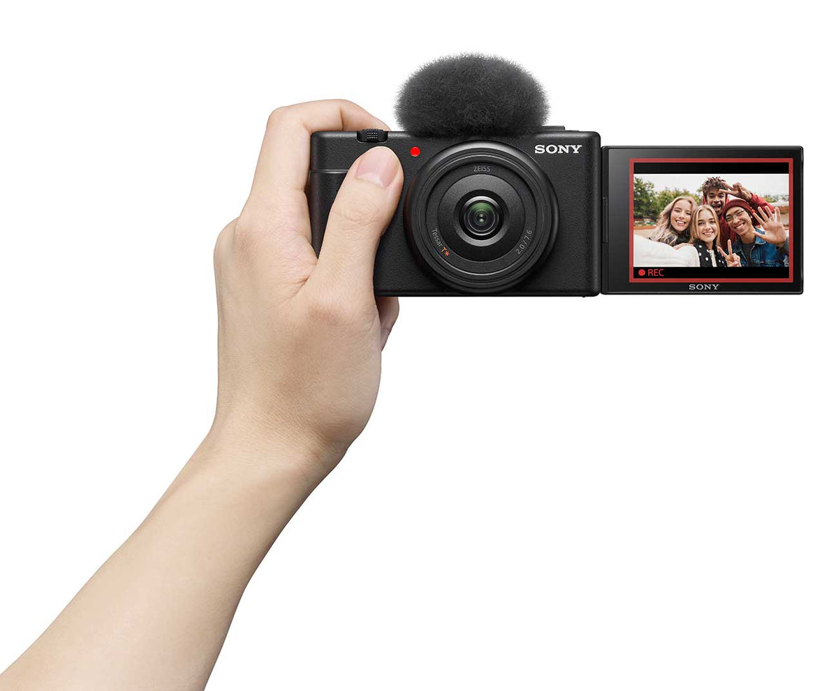 Sony ZV-1F Black Vlog Camera For Content Creators & Vloggers - ZV1F/B - image 2