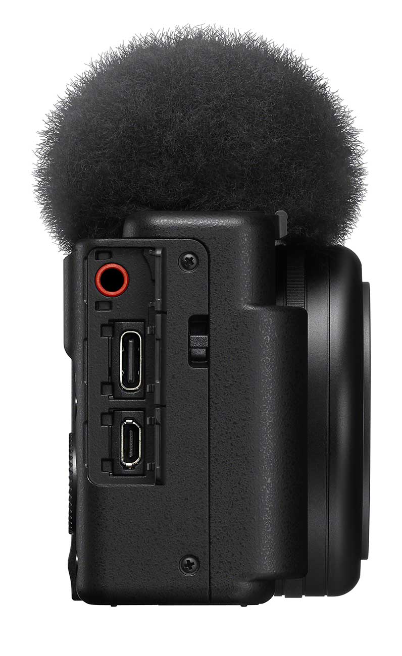 Sony ZV-1F Black Vlog Camera For Content Creators & Vloggers - ZV1F/B - image 8