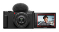 Sony ZV-1F Black Vlog Camera For Content Creators & Vloggers - ZV1F/B - image 1