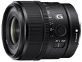 Sony E 15mm F1.4 G APS-C Large-aperture Wide-angle G Lens - SEL15F14G - image 1