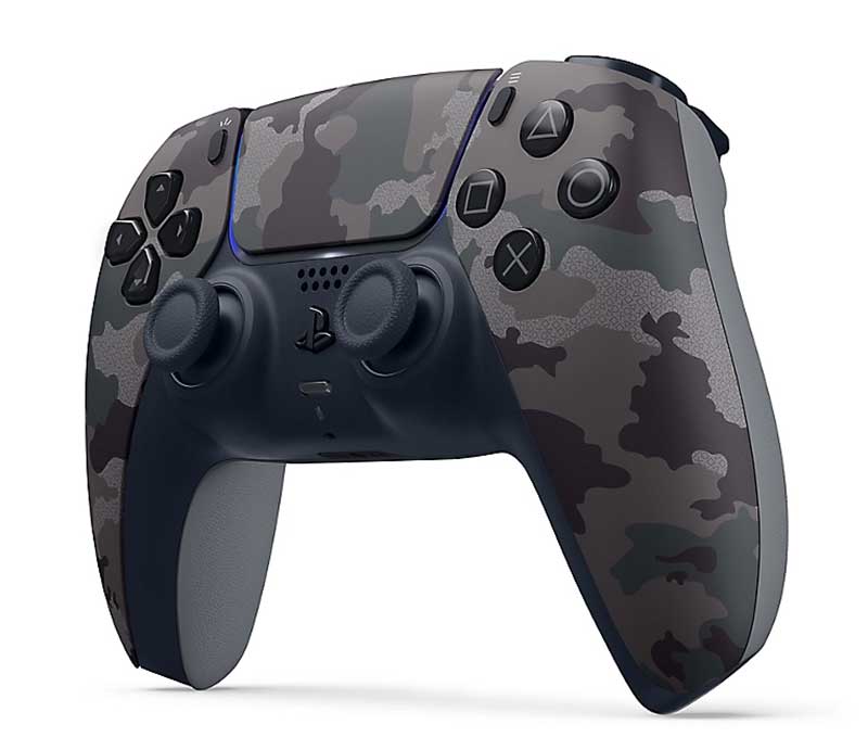 Sony PlayStation 5 Controller DualSense Wireless in Gray Camouflage - 1000050331 - image 3