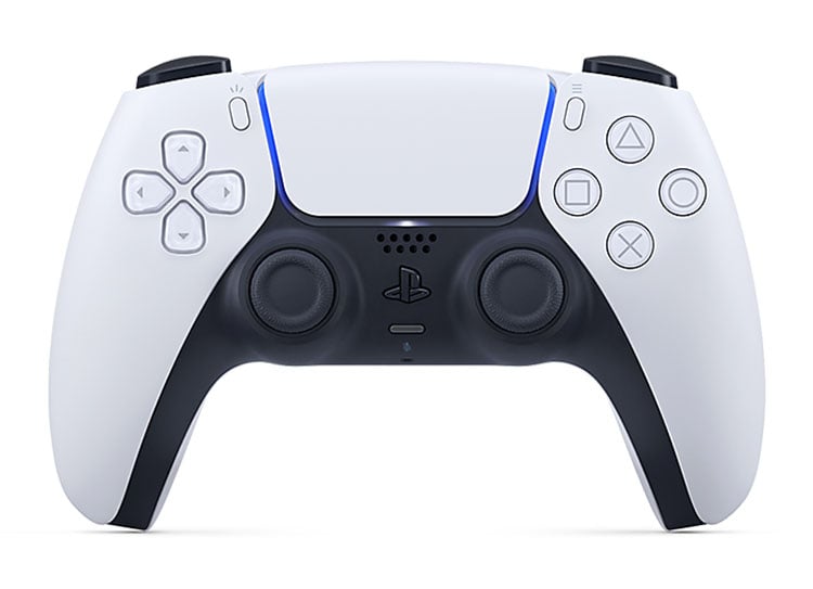 Sony PlayStation 5 Controller DualSense Wireless in White - 1000050328 - image 1