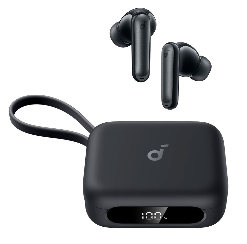 Soundcore P41i True-Wireless Earbuds and Charging Case with Built in USB-C Phone Charger In Black - A3937 - image 2