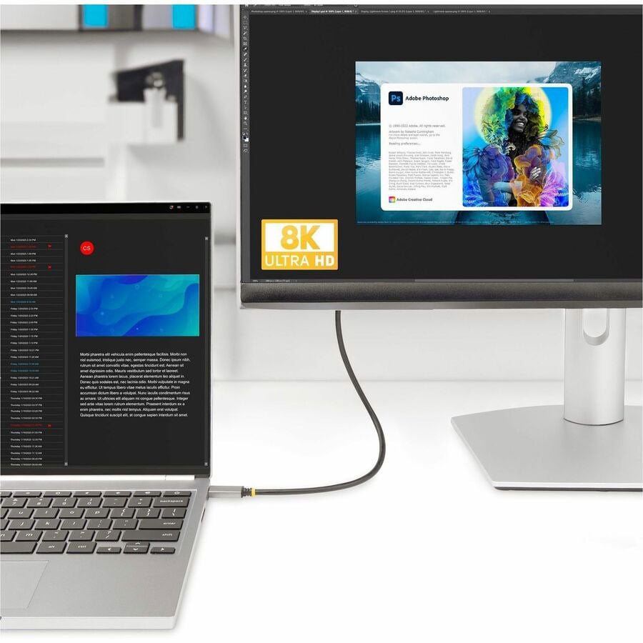 StarTech USB-C to HDMI 2.1 Cable With Thunderbolt - 134B-USBC-HDMI211M - image 4